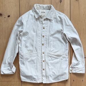 White chore shirt